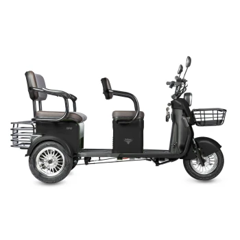 Электротрицикл Rutrike Топик Черный