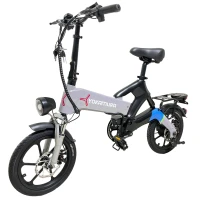 Электровелосипед Yokamura Combo 16 Grey Black